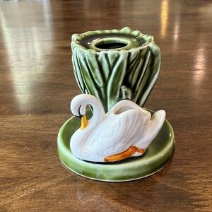 SylvaC 4395 Shaw and Copestake Riverside Range Swan Candlestick Holder